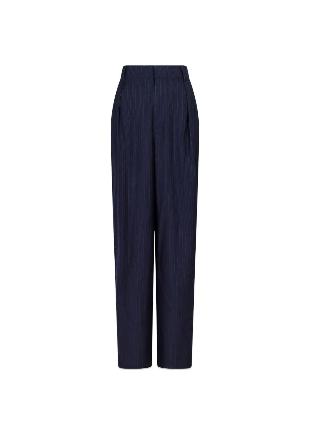 Alessandra N Pinstripe Pants - Navy