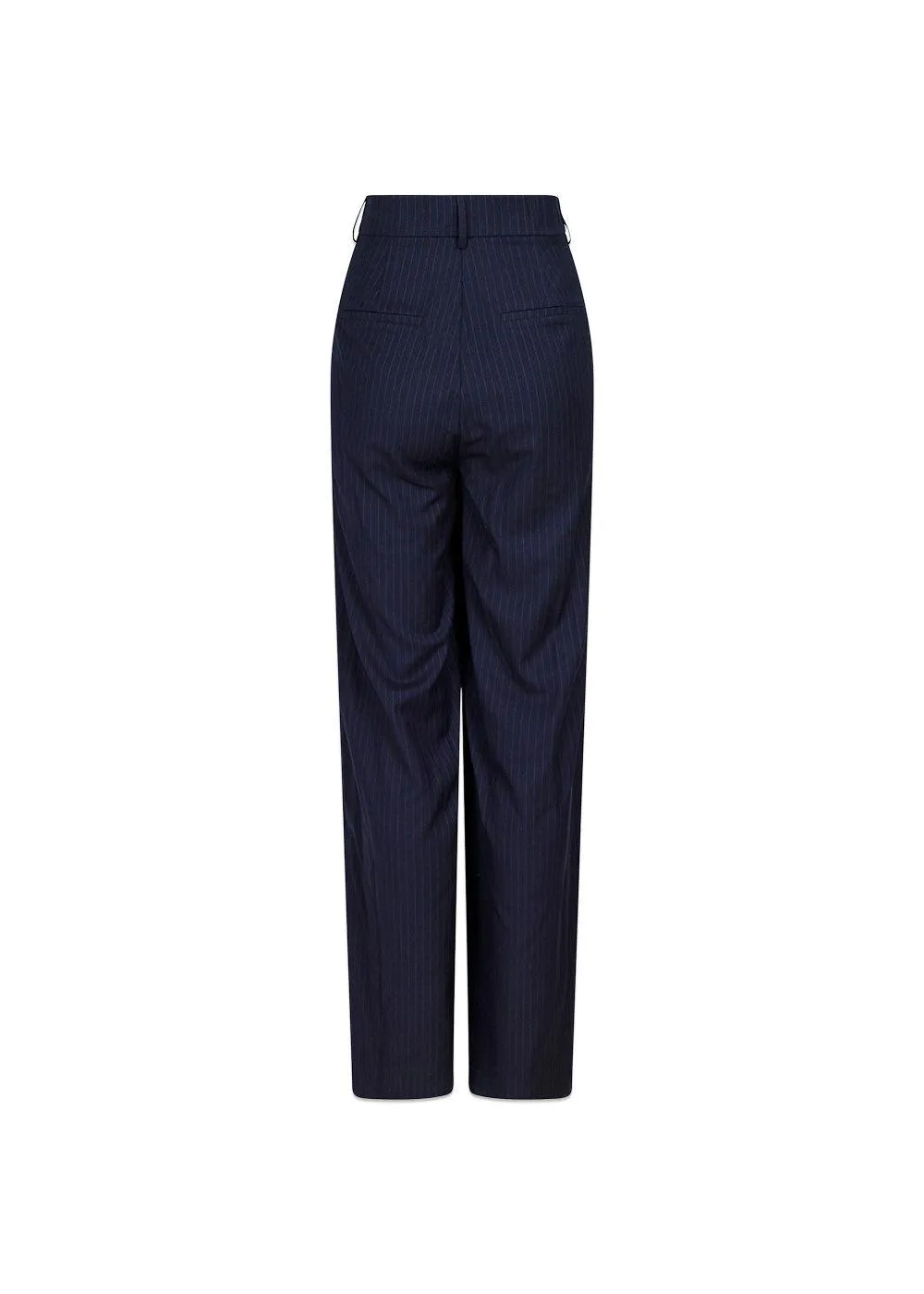 Alessandra N Pinstripe Pants - Navy