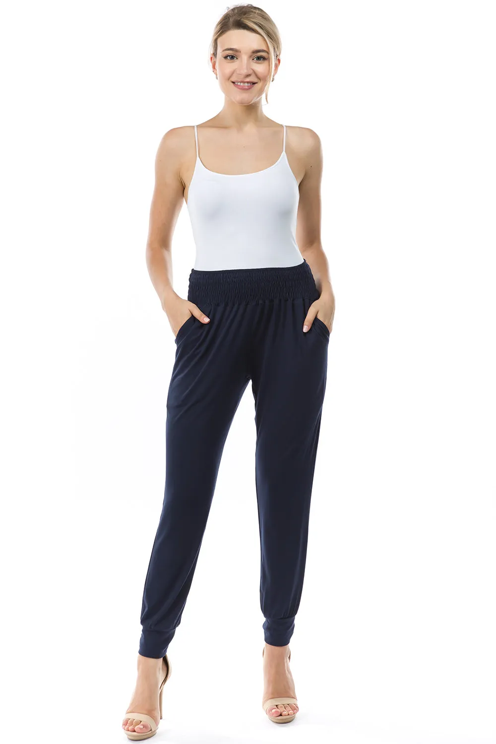 ALESSIA PANTS-VP2726T-NAVY