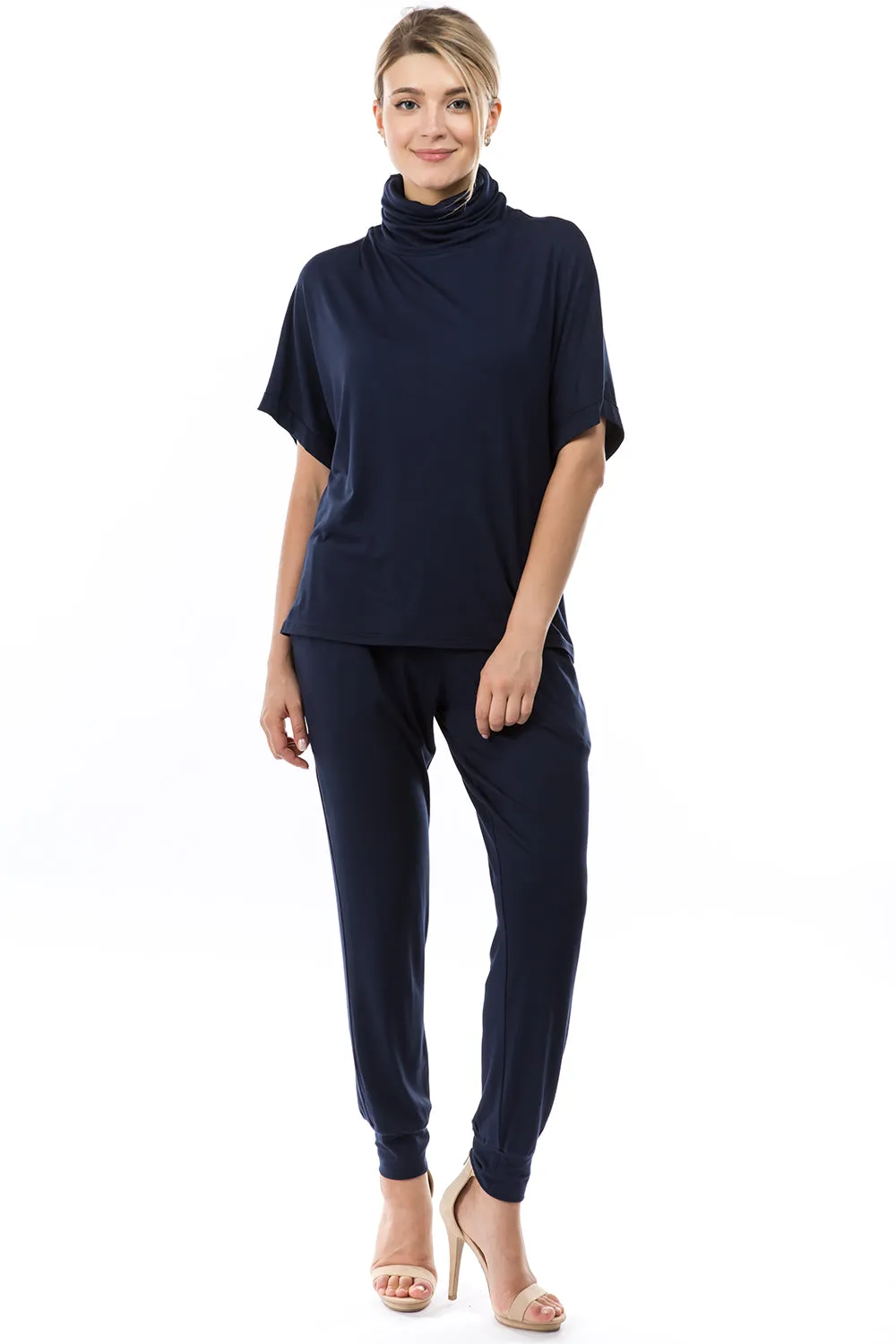 ALESSIA PANTS-VP2726T-NAVY