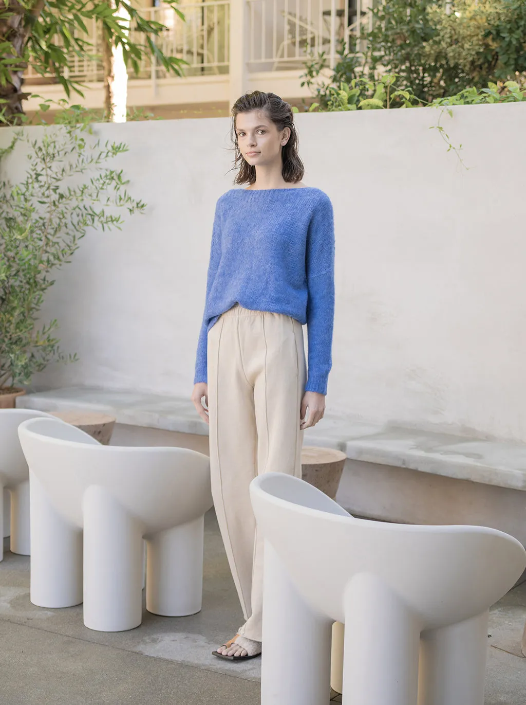 Archive Sale Serena Pant in Japanese Heavyweight Fleece
