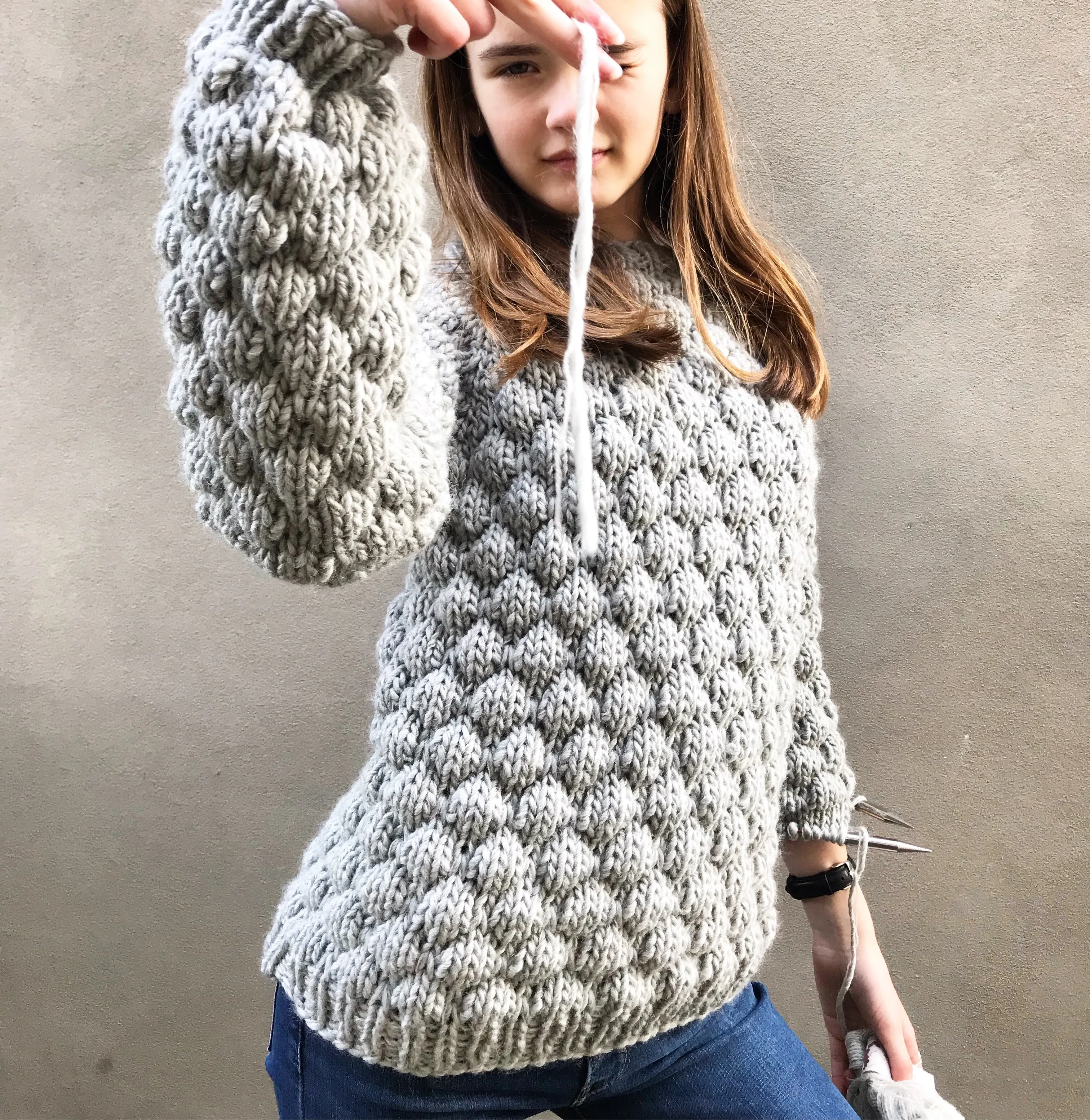 Big Bubble Sweater (DK)