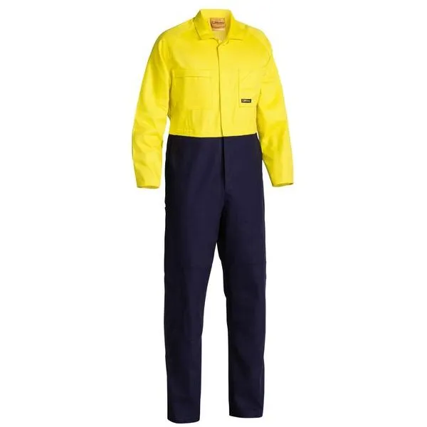 Bisley Two Tone Hi Vis Coveralls Regular Weight (BC6357)
