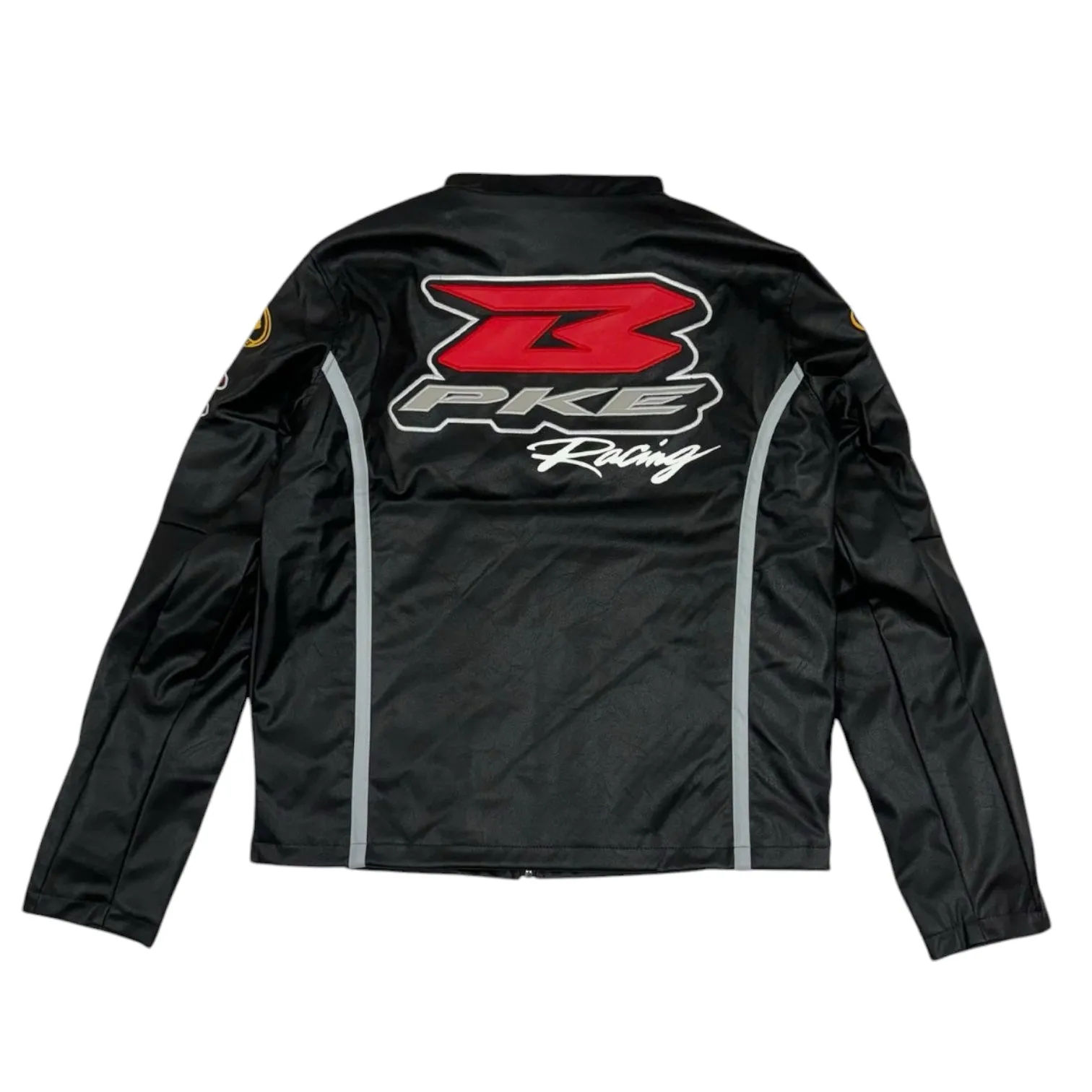 BLACK PIKE: BOYS PU Leather Moto Jacket