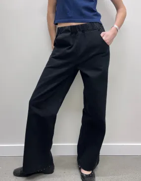 Bon Pants in Black Canvas