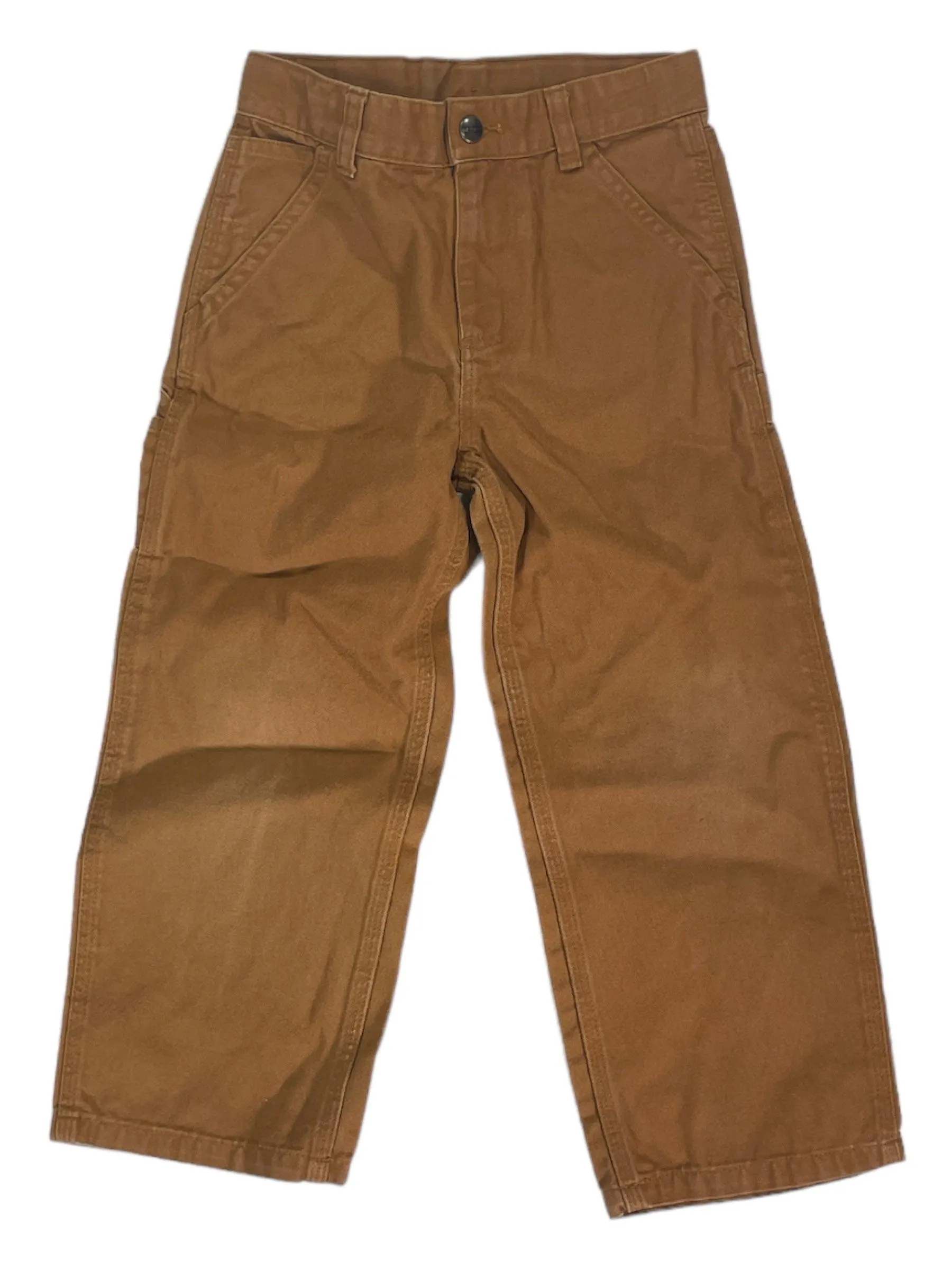 Boys Canvas Dungaree Pants