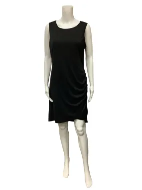 BTFBM Dress Black Scoop Neck Sleeveless Size: L