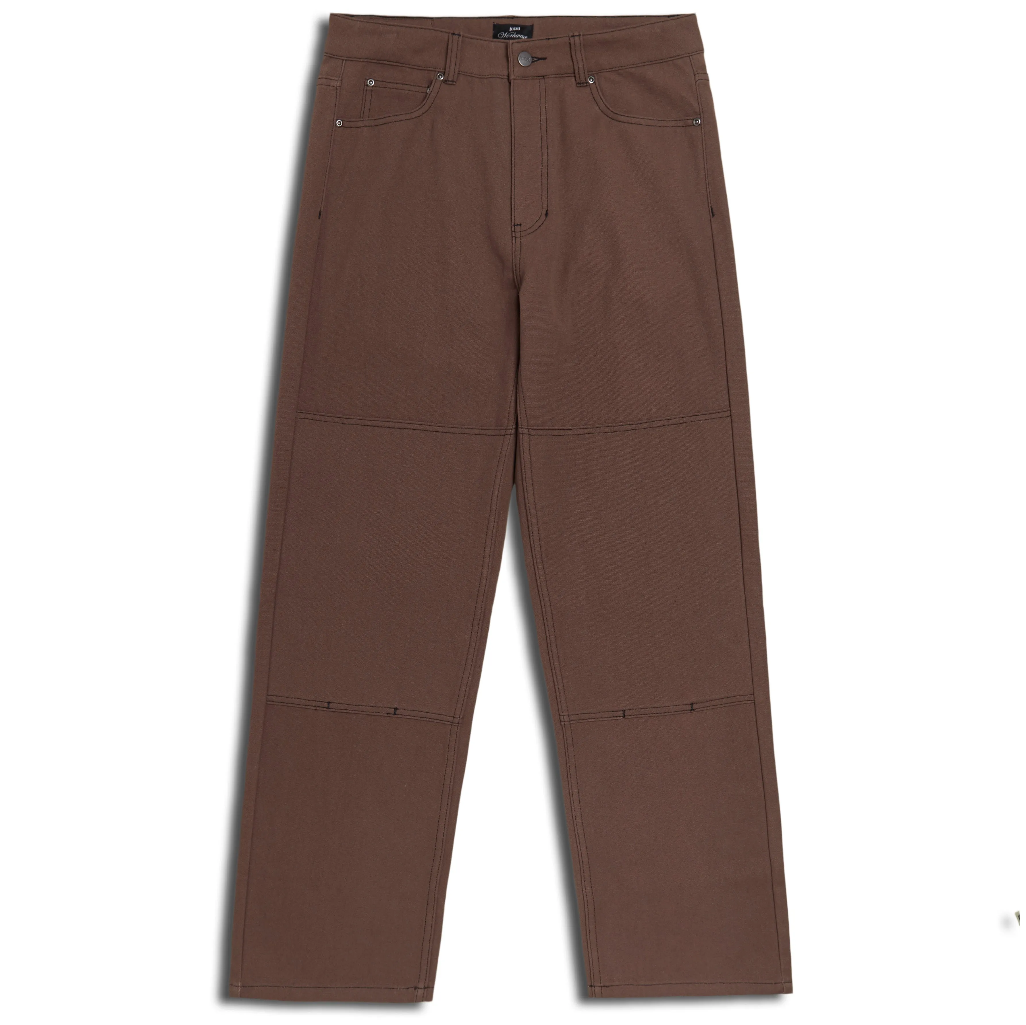 CCS Double Knee Original Relaxed Canvas Pants - Brown/Black