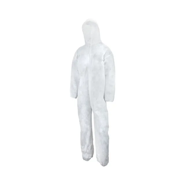 Disposable Polypropylene Coveralls by Wasip - Style C7154