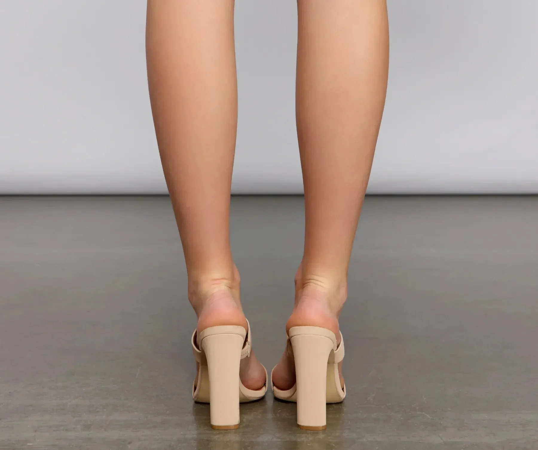 Double Band Basic Nubuck Mules