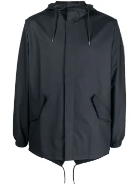 drawstring-hood parka jacket