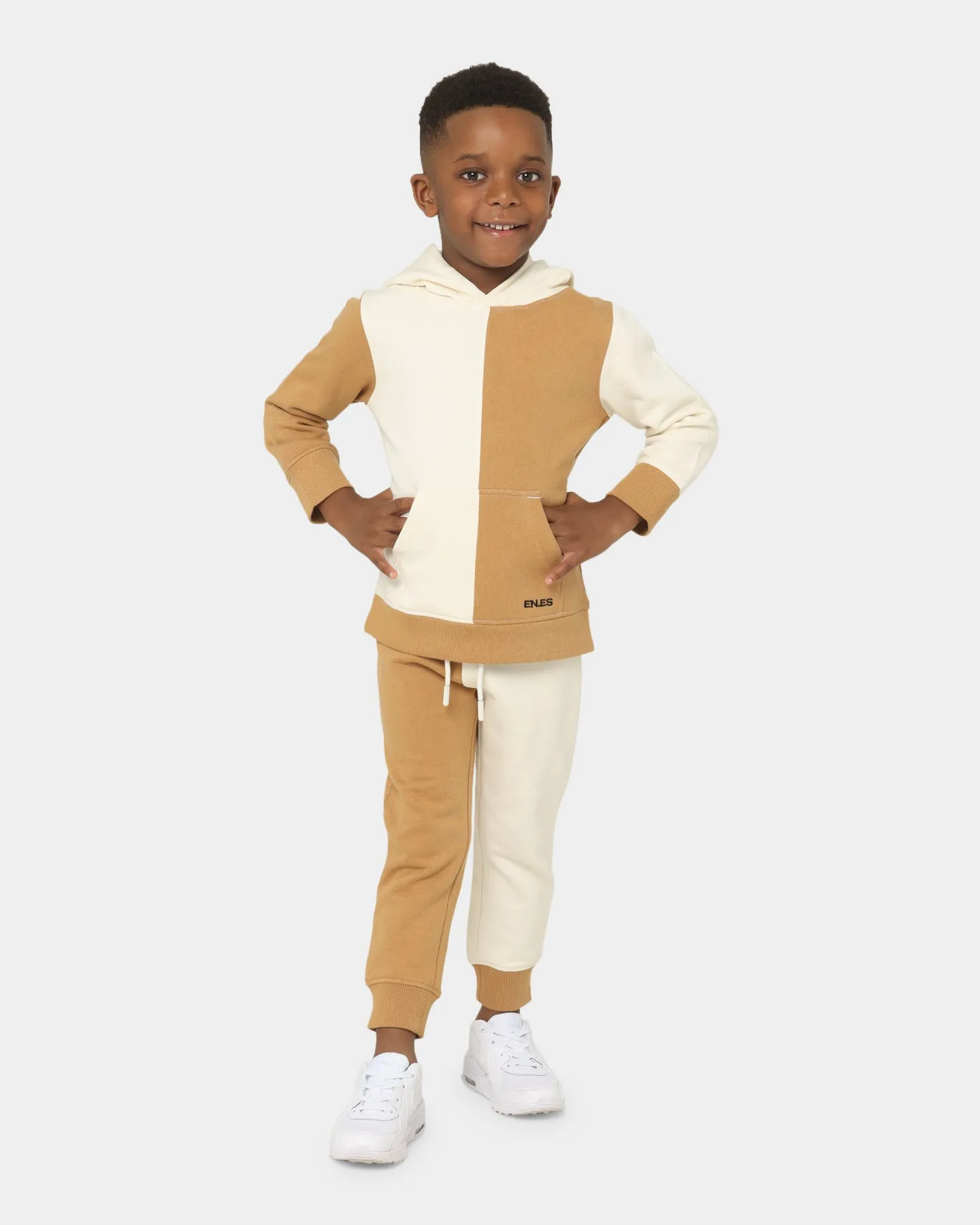 EN ES KIDS Kids' Half Half Set Brown