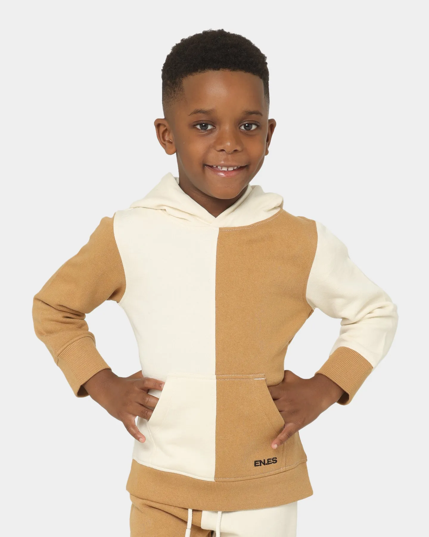 EN ES KIDS Kids' Half Half Set Brown