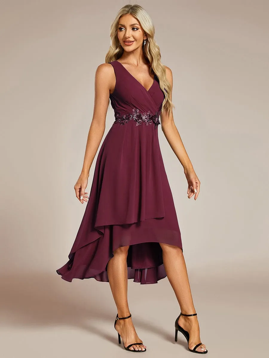 Esme sleeveless mother of bride/groom dress