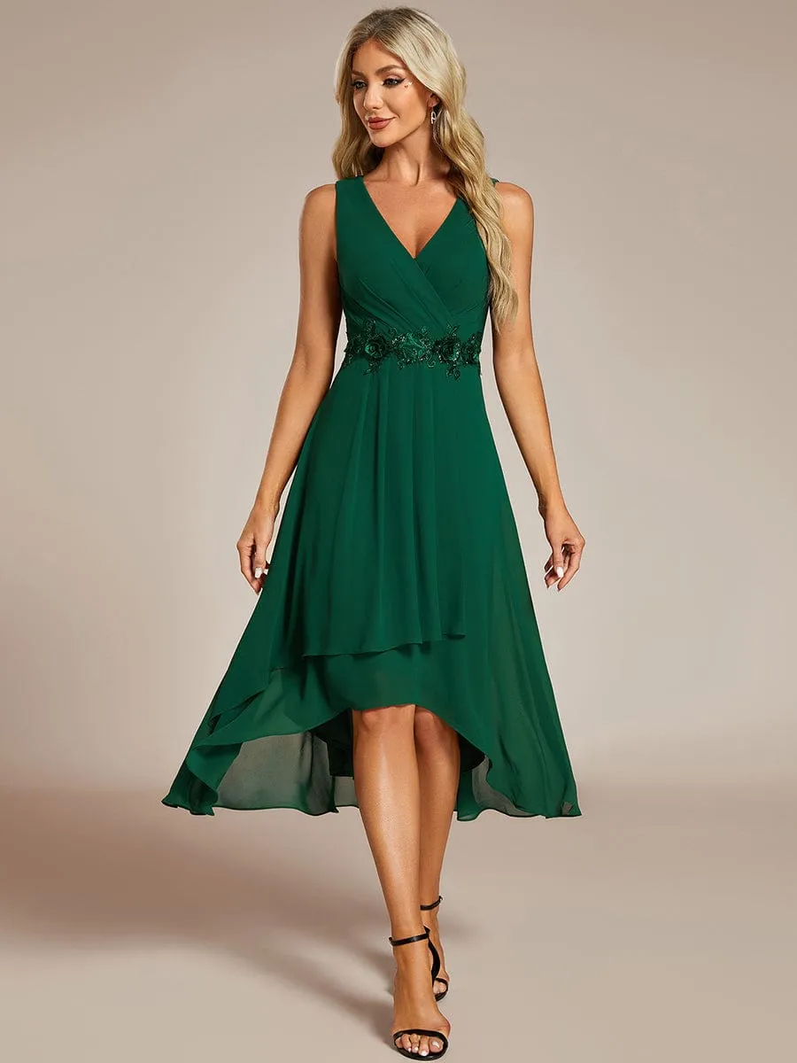Esme sleeveless mother of bride/groom dress