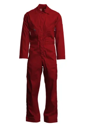 FR Deluxe Coverall | 7oz. 100% Cotton | Red