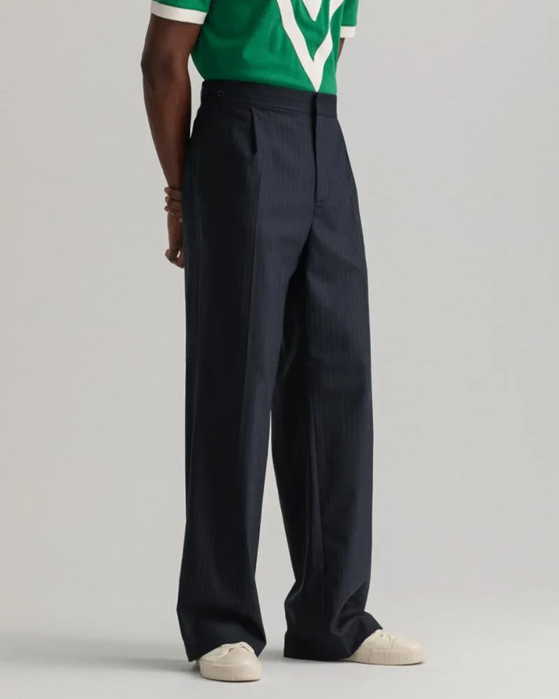 Gant Apparel Mens PINSTRIPE PANTS 405/NAVY