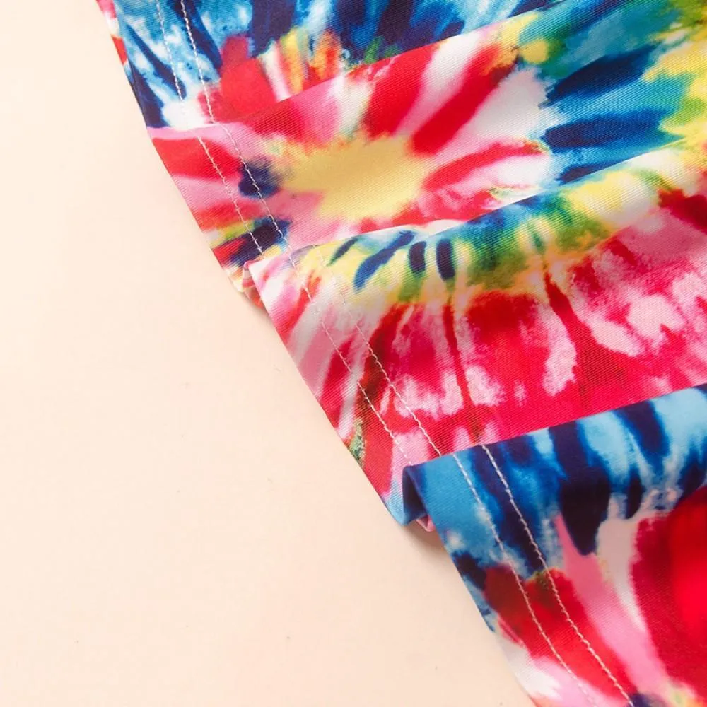 Girls Floral Printed Fashion Dress Wholesale Girl Dresses