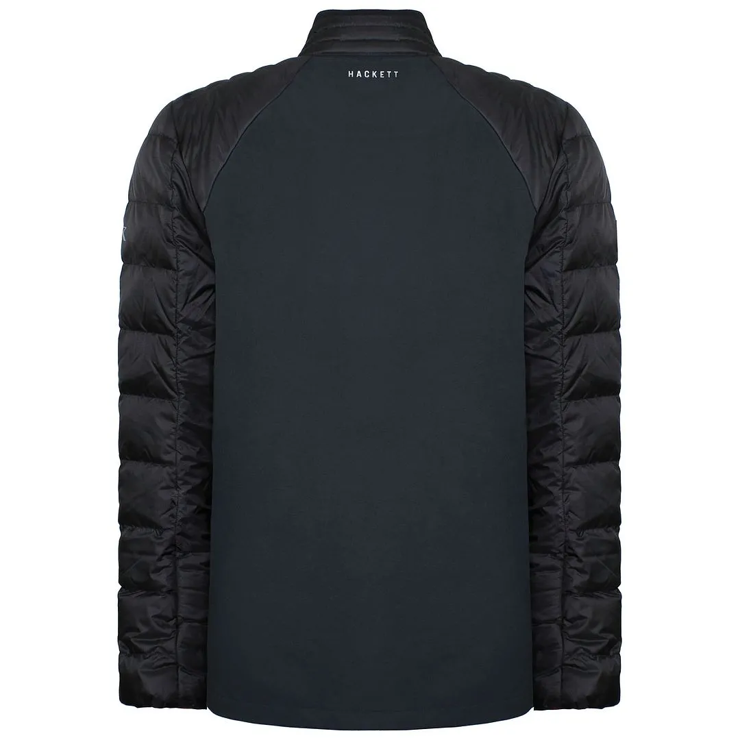 Hackett Aston Martin Apex Mens Black Moto Jacket