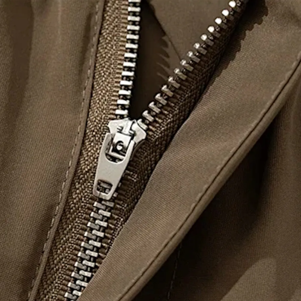 Hiking shorts in a pouch