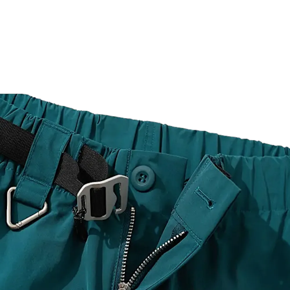 Hiking shorts in a pouch