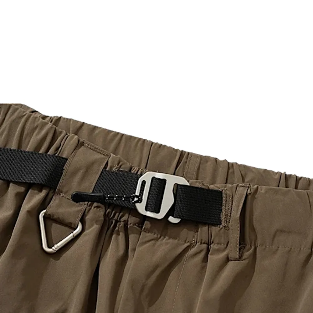 Hiking shorts in a pouch