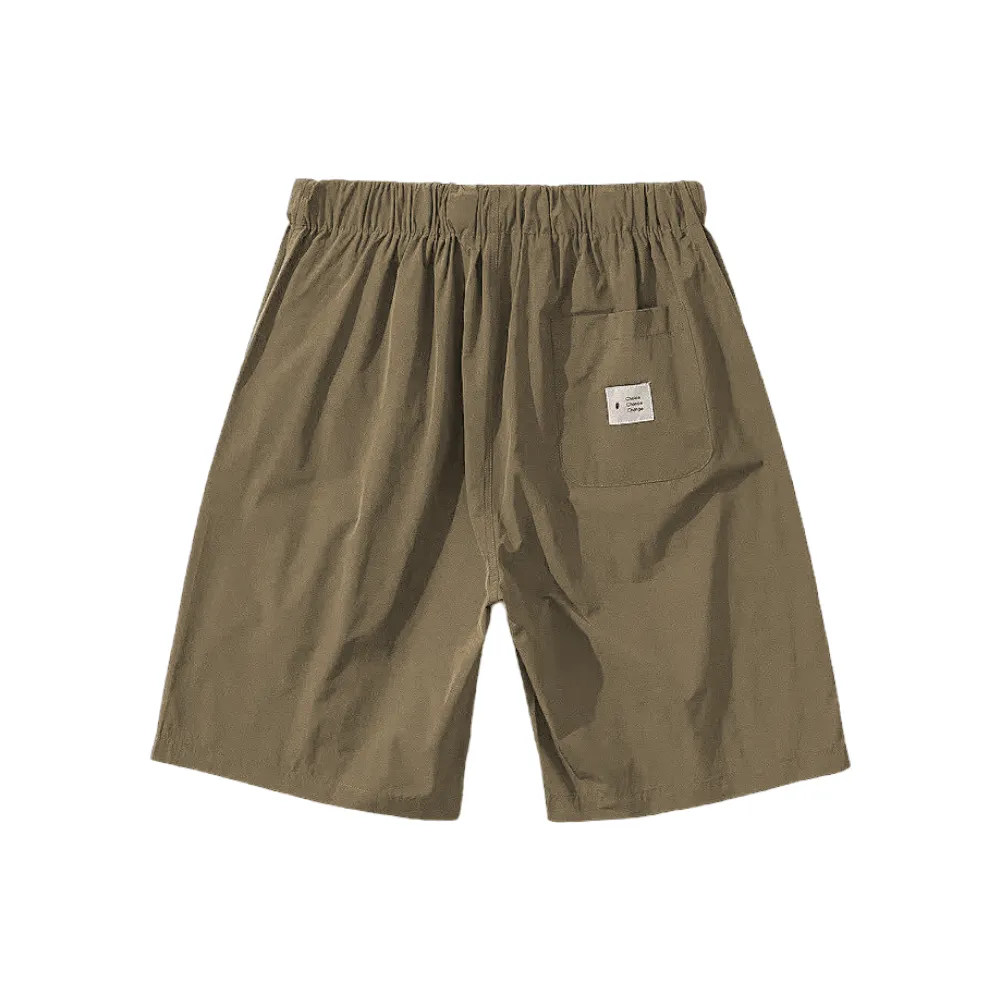 Hiking shorts in a pouch
