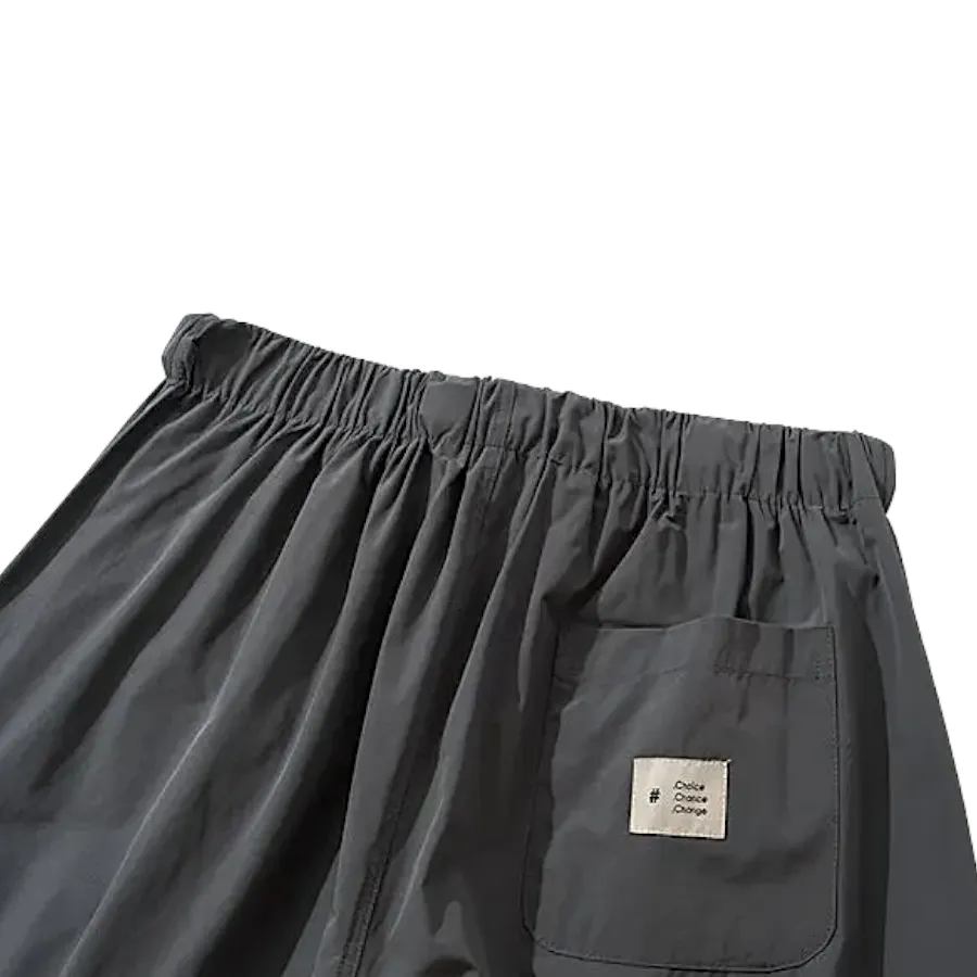 Hiking shorts in a pouch