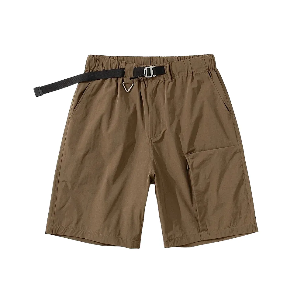 Hiking shorts in a pouch