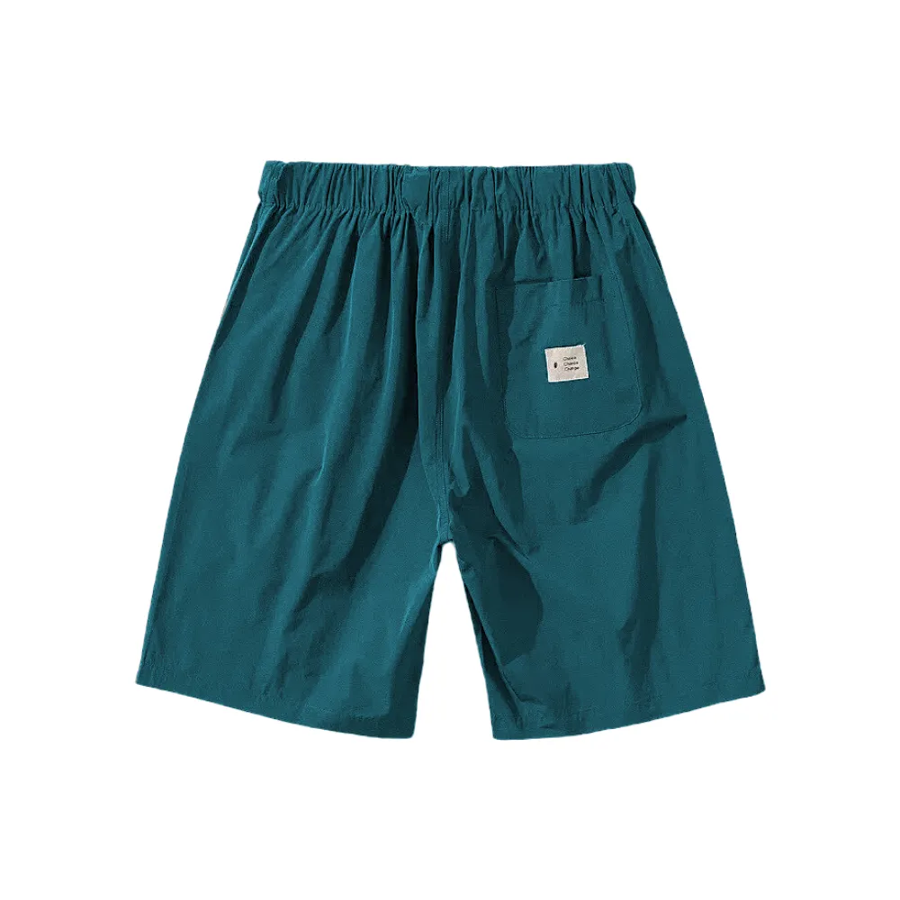 Hiking shorts in a pouch