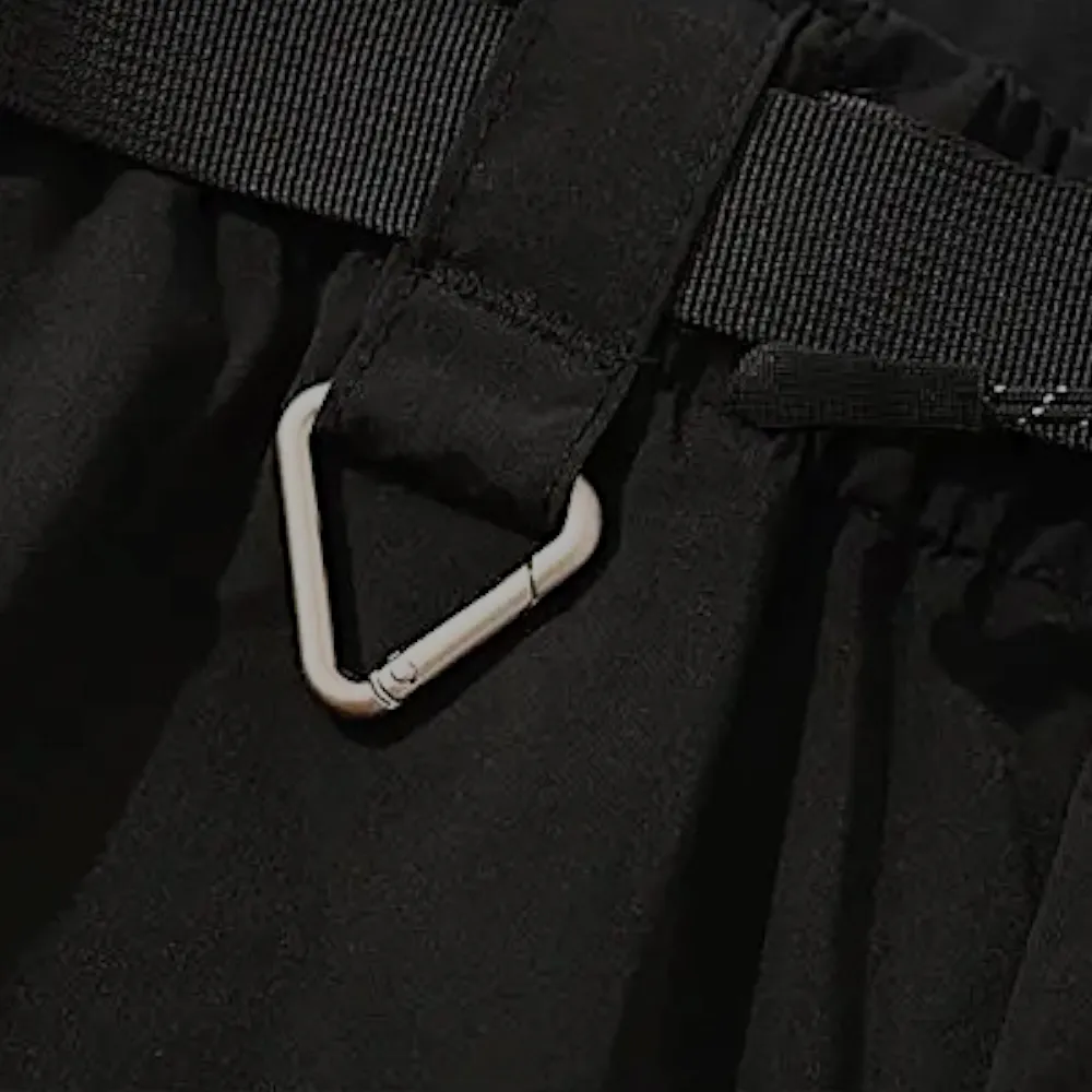 Hiking shorts in a pouch