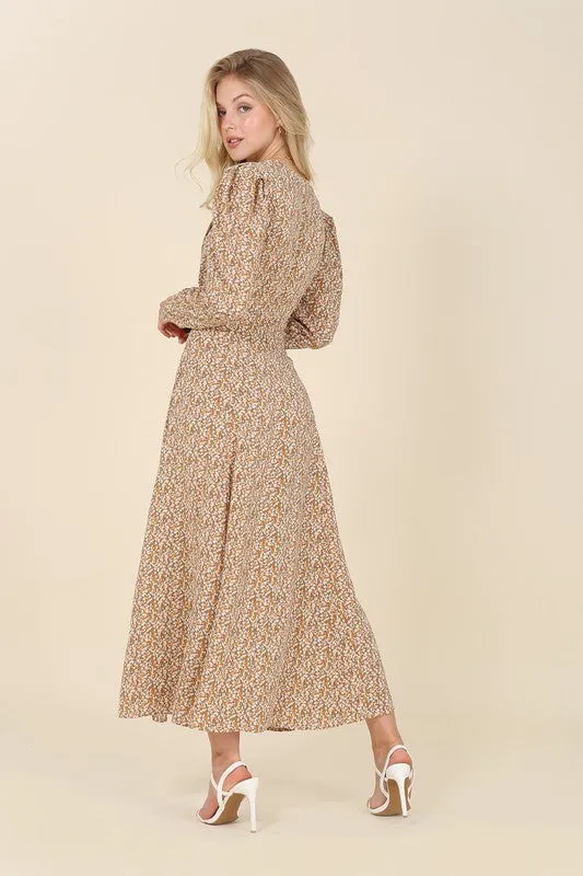 Iris Long Sleeve Maxi Dress