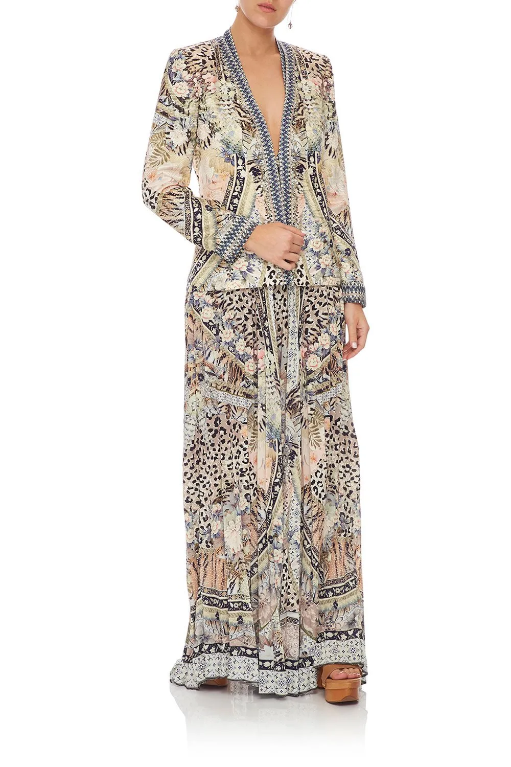 JACKET WITH REMOVABLE COLLAR MOTO MAIKO