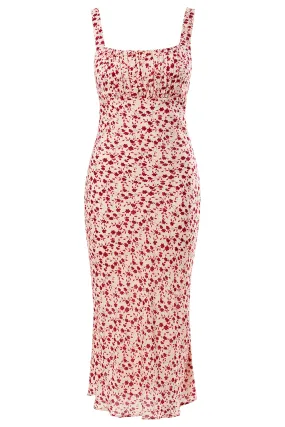 Katie Garden Dress - Nude