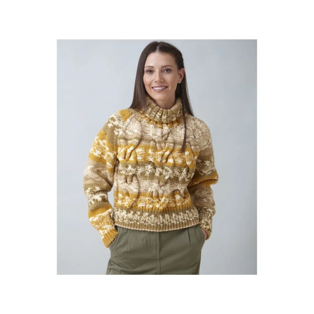 King Cole Chunky Knitting Pattern 6270