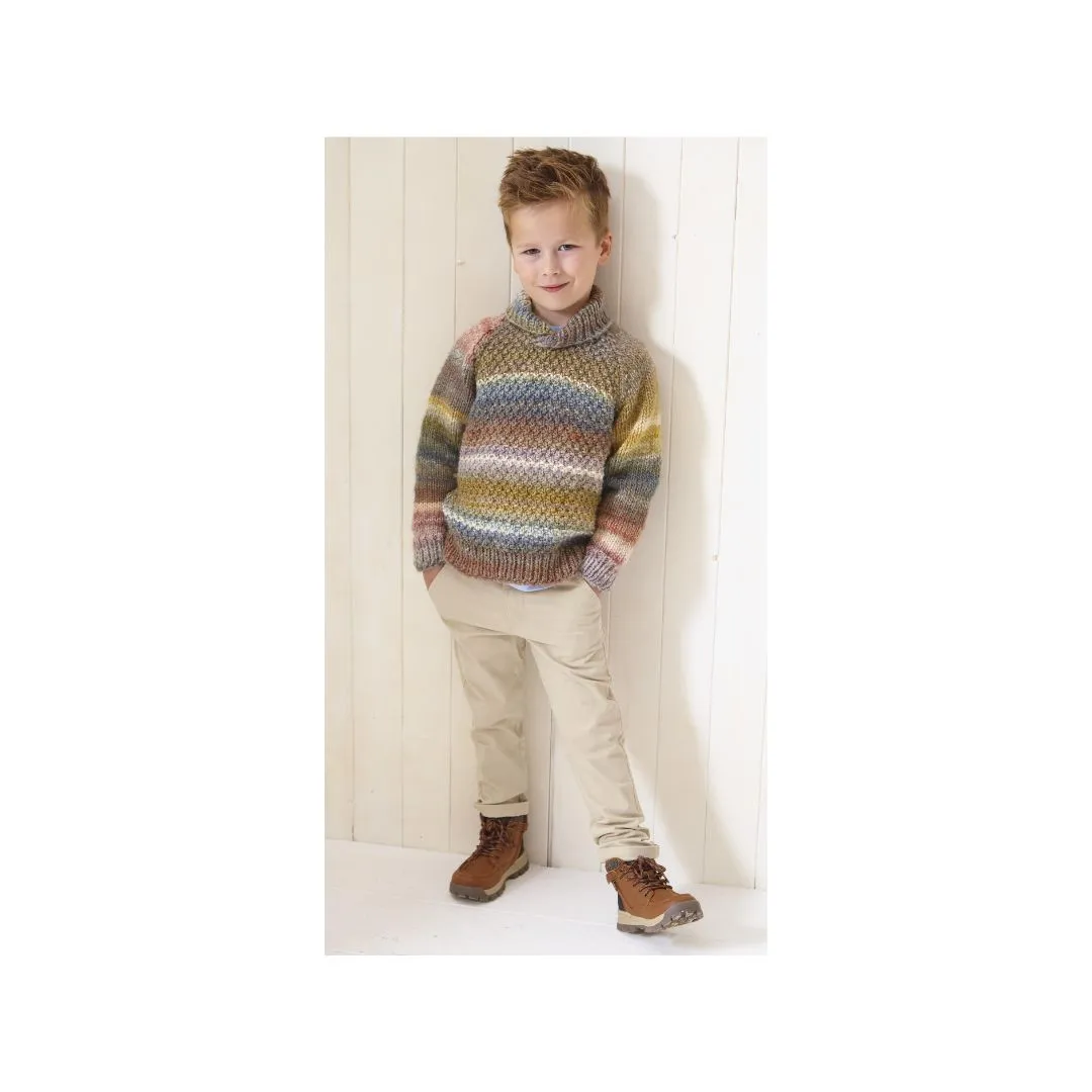 King Cole Kids Chunky Knitting Pattern 6243