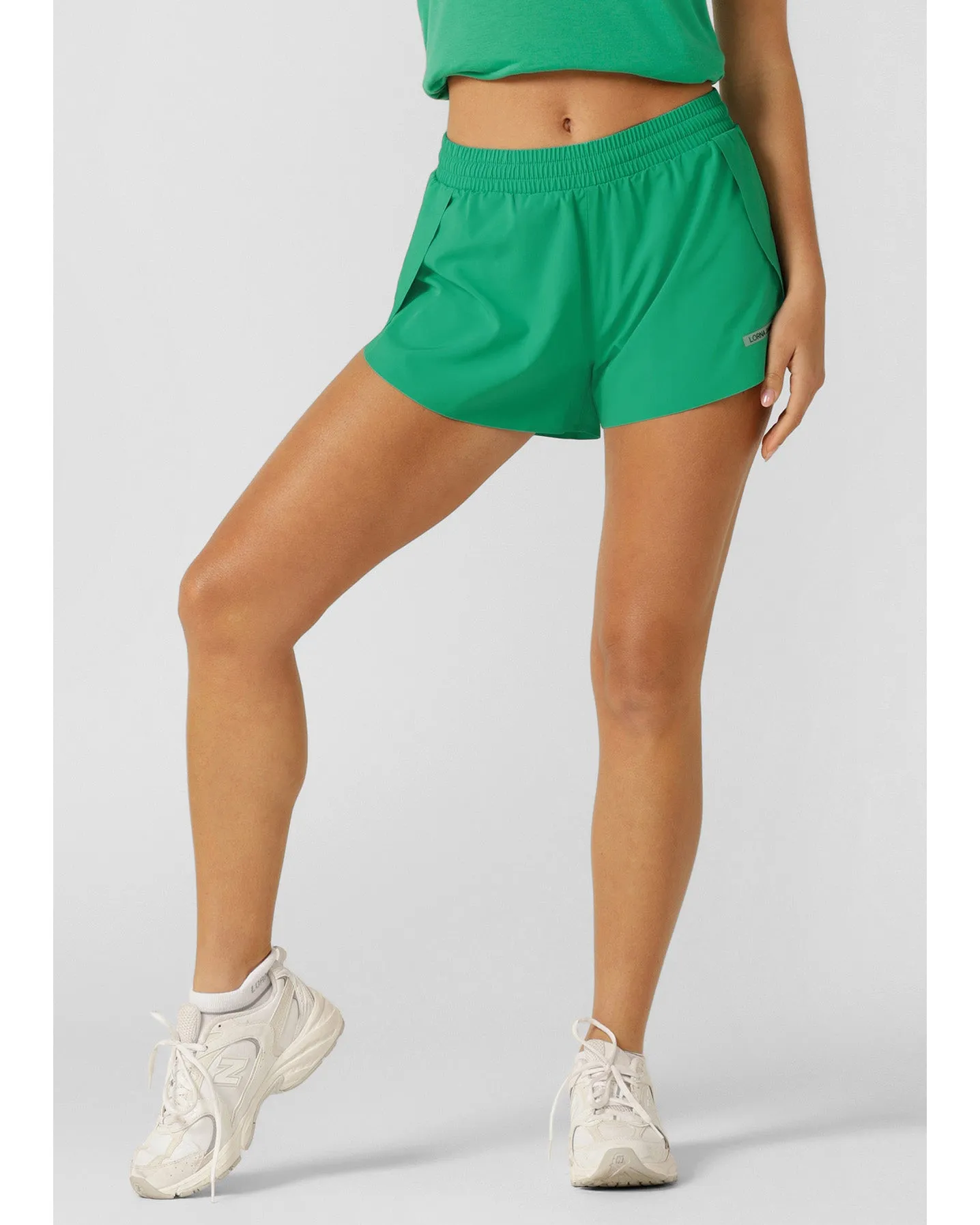 Lorna Jane Lightspeed Phone Pocket Run Short - Sea Glass