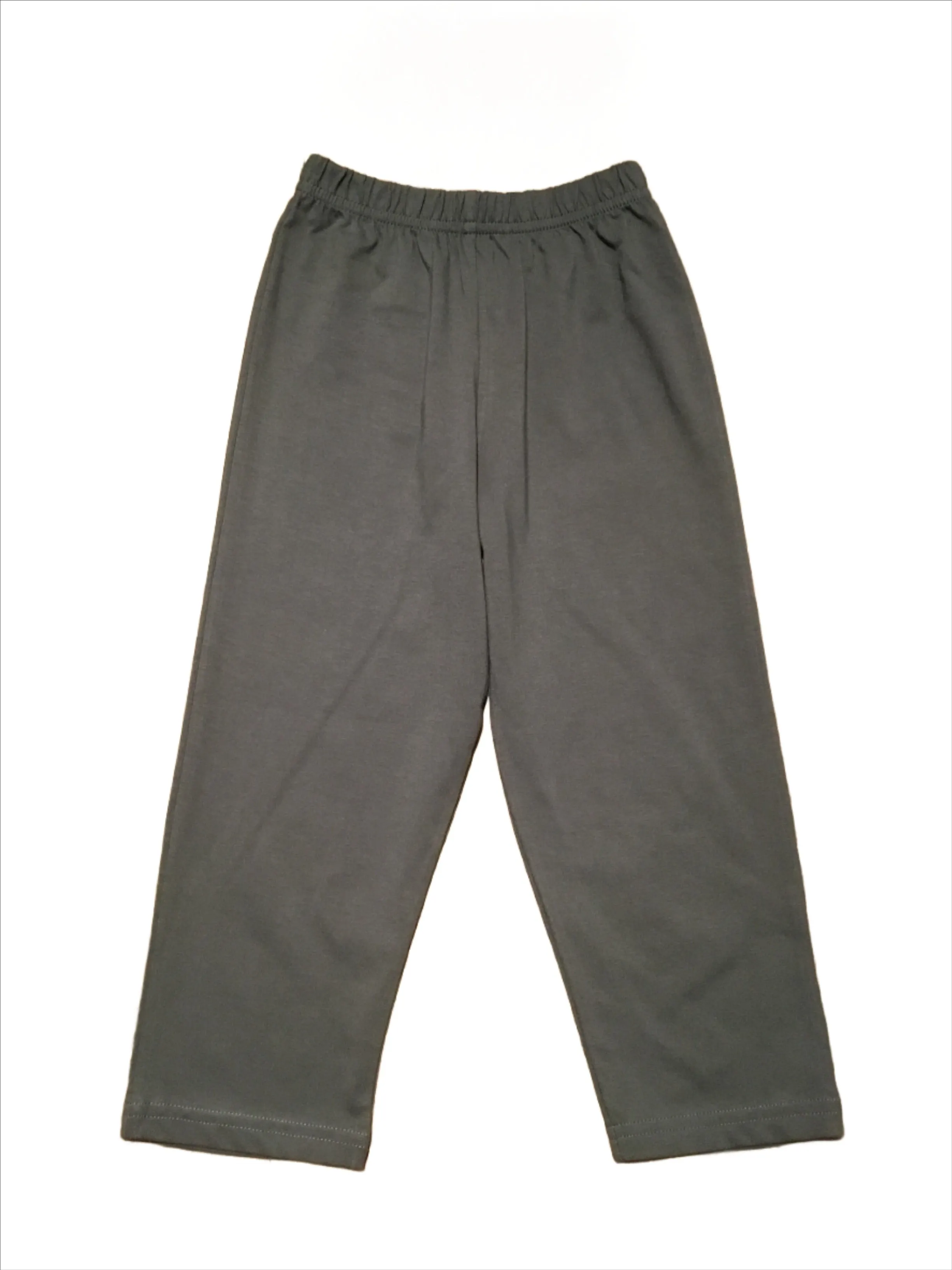 Luigi Jersey Knit Pants - Charcoal