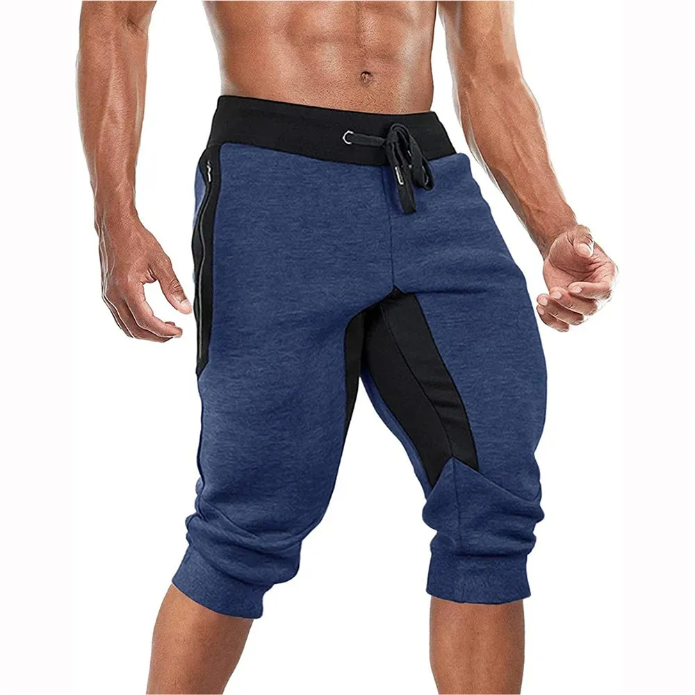 Men's Summer Capri Shorts for Running