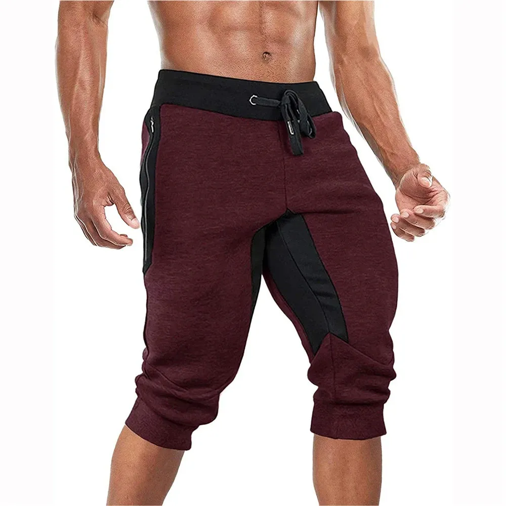 Men's Summer Capri Shorts for Running