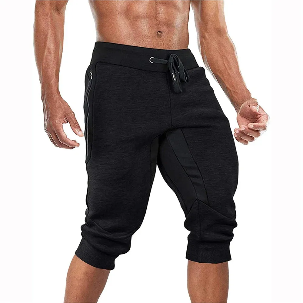 Men's Summer Capri Shorts for Running