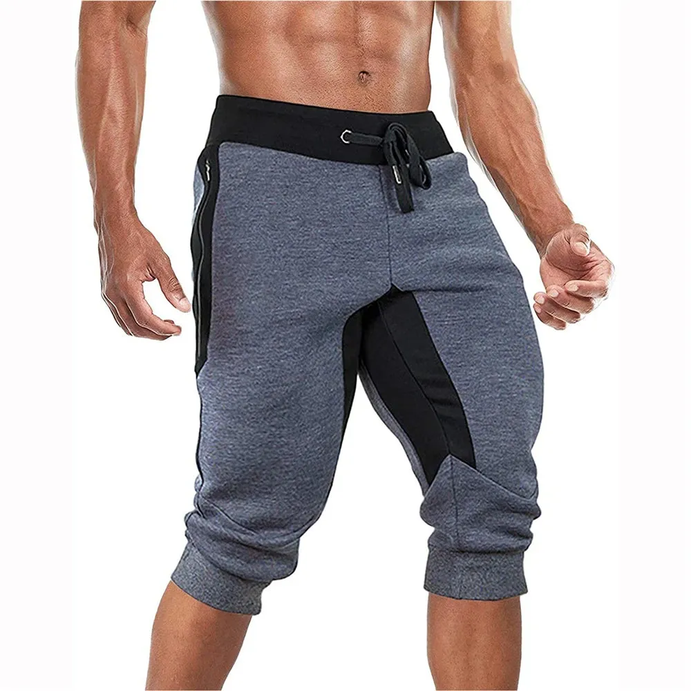 Men's Summer Capri Shorts for Running