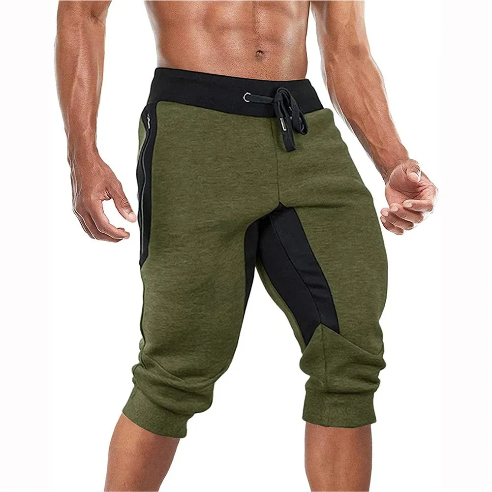 Men's Summer Capri Shorts for Running