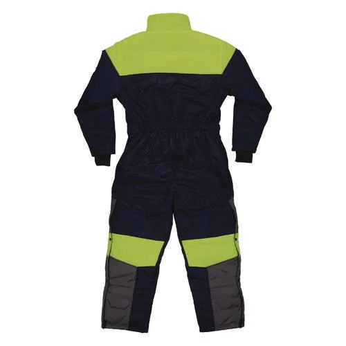 N-ferno 6475 Insulated Freezer Coverall, 5x-large, Navy, Ships In 1-3 Business Days