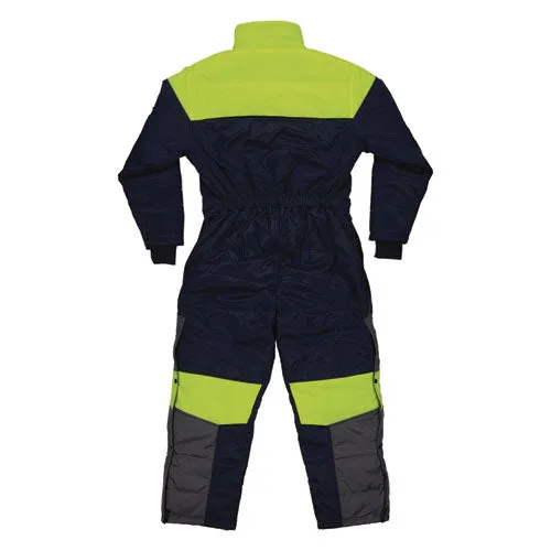 N-ferno 6475 Insulated Freezer Coverall, X-large, Navy, Ships In 1-3 Business Days