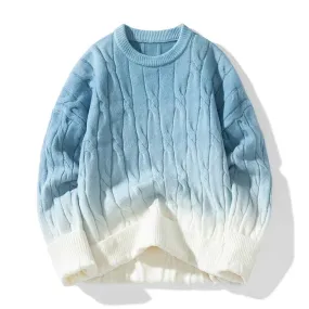 Paraduxe™ | Chunky Knit Gradient Sweater