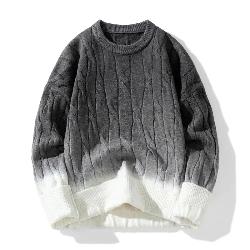 Paraduxe™ | Chunky Knit Gradient Sweater