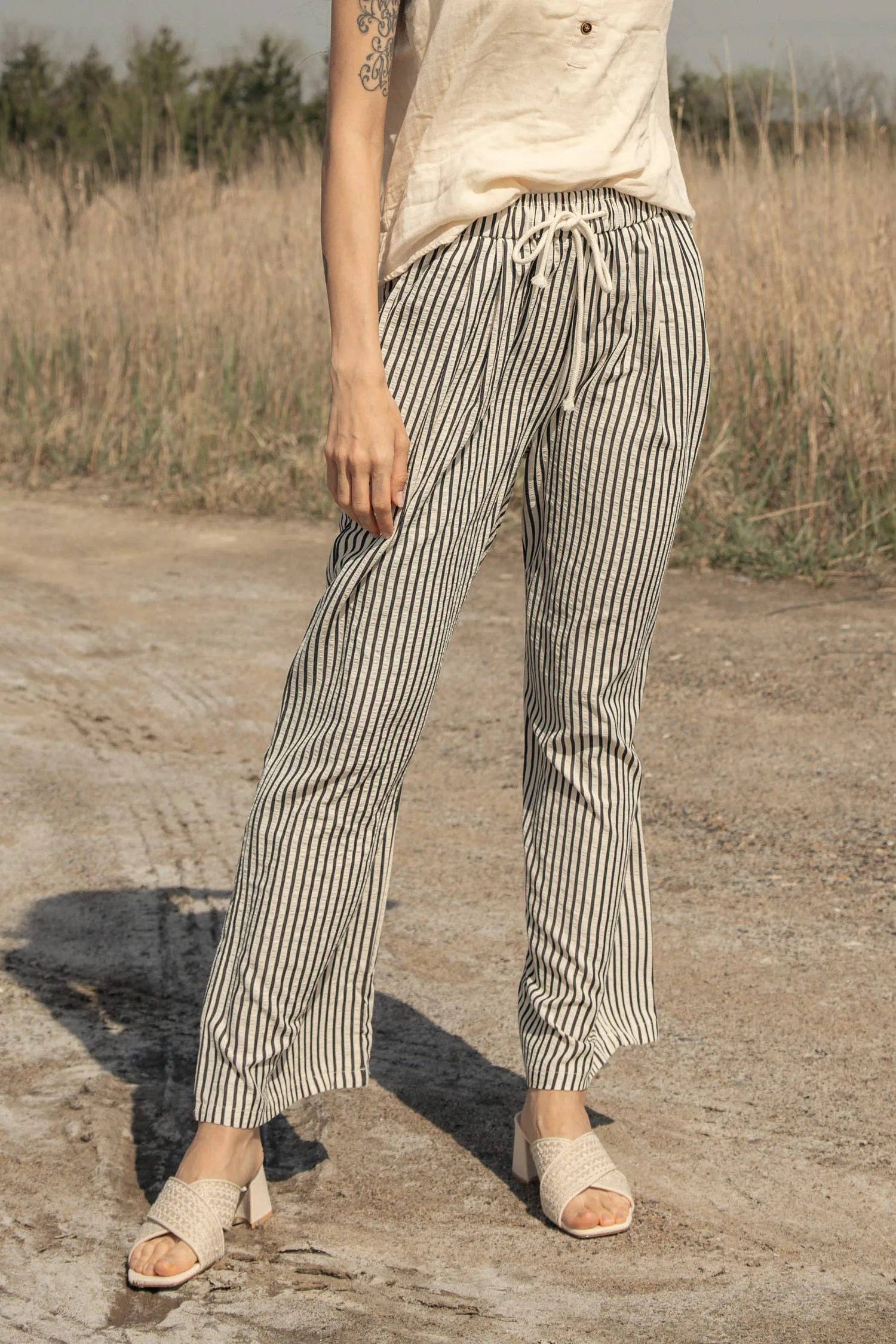 Pinstripe Pants