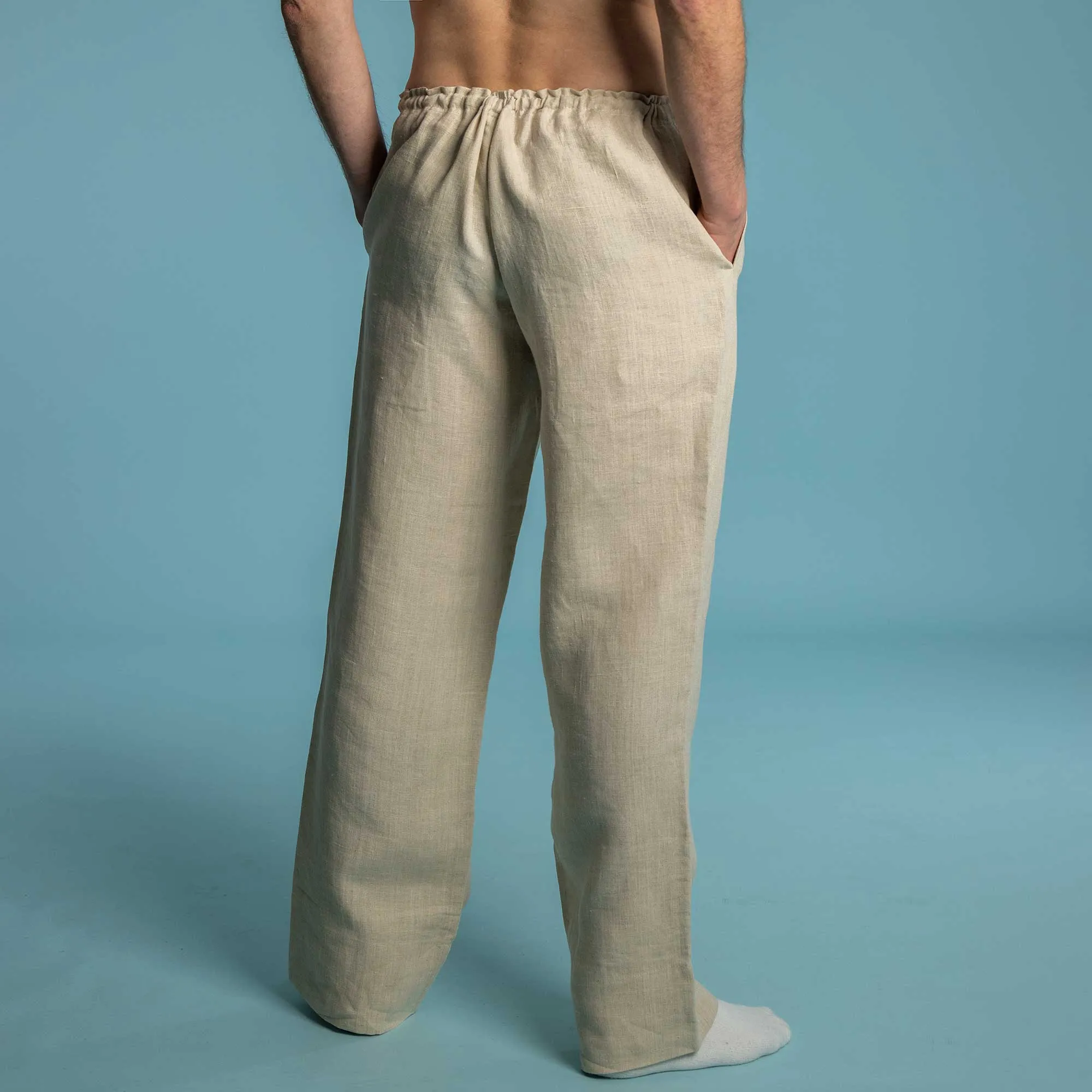 REDONDO Elastic-free 100% Organic Hemp Meditation Pants (Closeout - Final Sale)