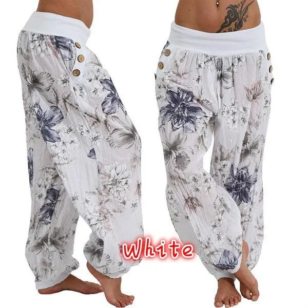 Sexy Loose Plus Size Low Waist Beach Pants